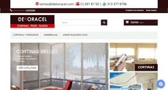 Desktop Screenshot of dekoracel.com